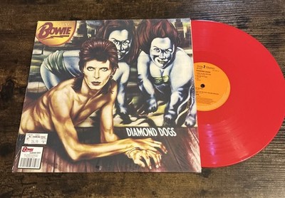 DAVID BOWIE Diamond Dogs 45TH Anniversary Limited EDITION Red Vinyl LP SHRINK
