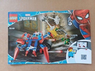 Lego Marvel Set 76148 Spider-Man vs. Doc Ock 100% komplett mit Anleitung