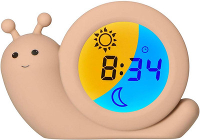 Alecto BC110BE Simon Wecker Kinder - Kinderwecker USB Aufladbar - Kinder Wecker 