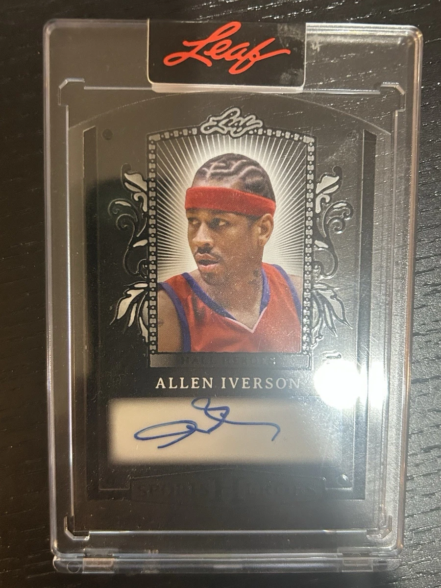 Allen Iverson Basketball Serial Numbered Sports Trading Cards