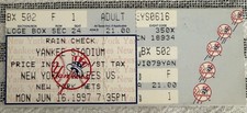 JUNE 16, 1997 FIRST SUBWAY SERIES GAME EVER YANKEES METS ORIGINAL TICKET STUB