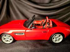 RARE Kyosho BMW Z8 Red 1:18 Scale Inv. #3551  (No Top No Boot)