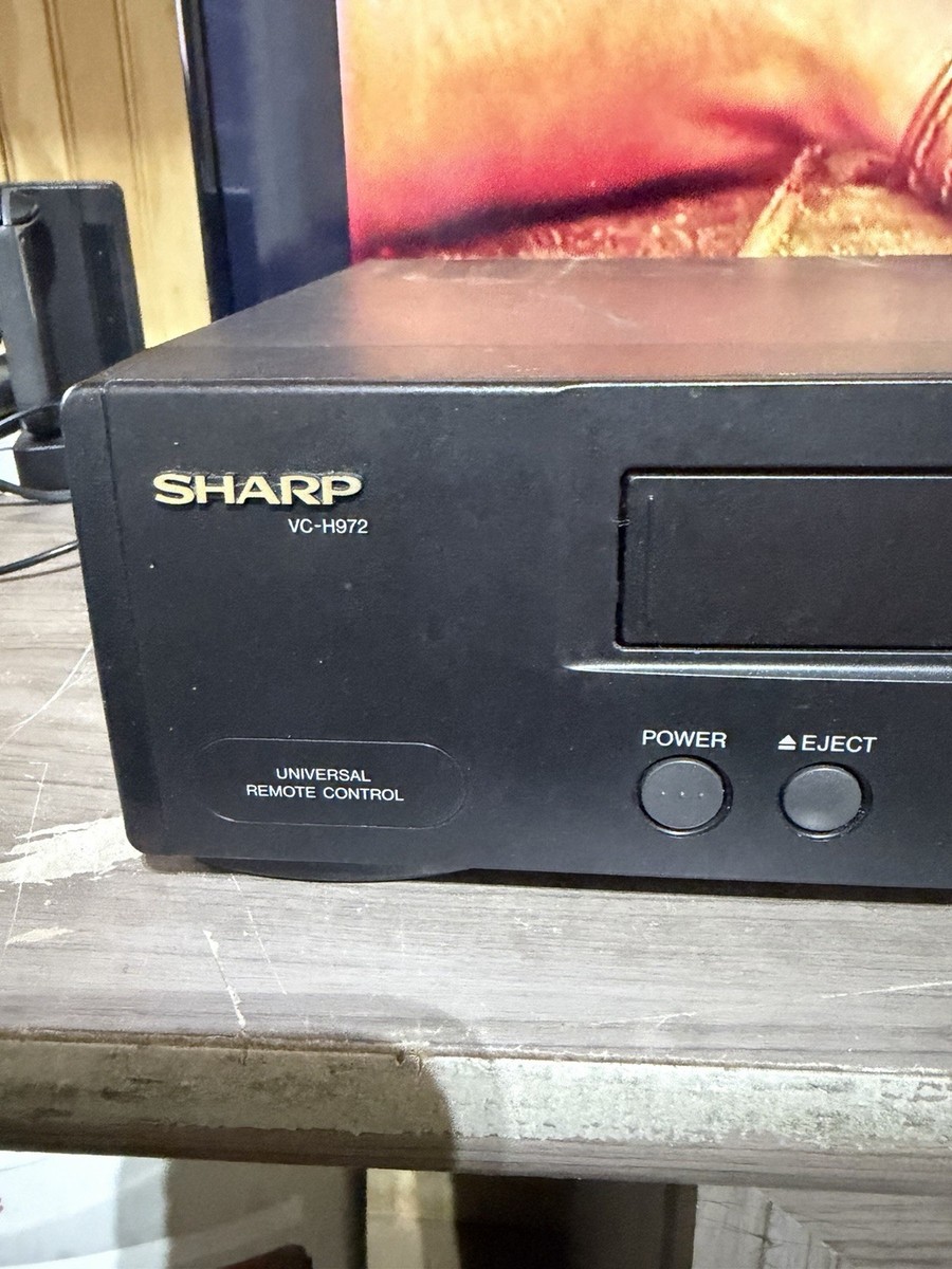 Sharp VC-H972U VHS VCR for sale online | eBay