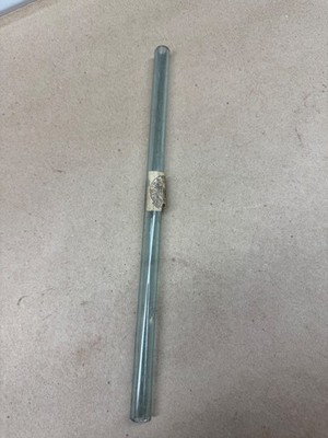 Antique sight gauge tube glass H.A. Rogers 9/16 outside 3/8 inside