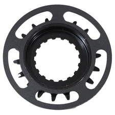 Samox Bosch GEN 2 Steel CNC Chainring - 18t Boost, Black NWE-02-B18G-CS