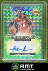 Hakeem Olajuwon 2025-26 Topps Finest 10/75 Electrifying Auto Green Geometric