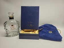 EMPTY CROWN ROYAL X R BOTTLE BAG & BOX EXTRA RARE