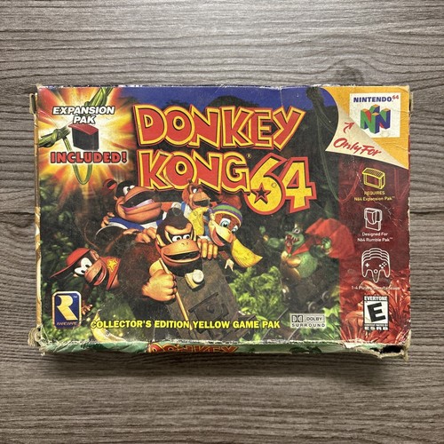 Donkey Kong N64 Nintendo 64 Box Only - Picture 1 of 6