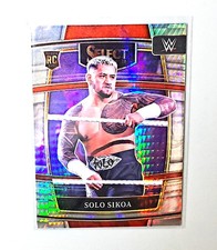 2022 Panini Select WWE SOLO SIKOA! /8 ROOKIE LUCKY ENVELOPES PRIZM!