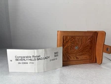 AMERICAN LEATHER -NWT$60.00 64 YEARS IN BEVERLY HILLS CA -FILM STAR READY