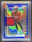 2025 Donruss Optic Tez Johnson Blue Hyper (RAW)