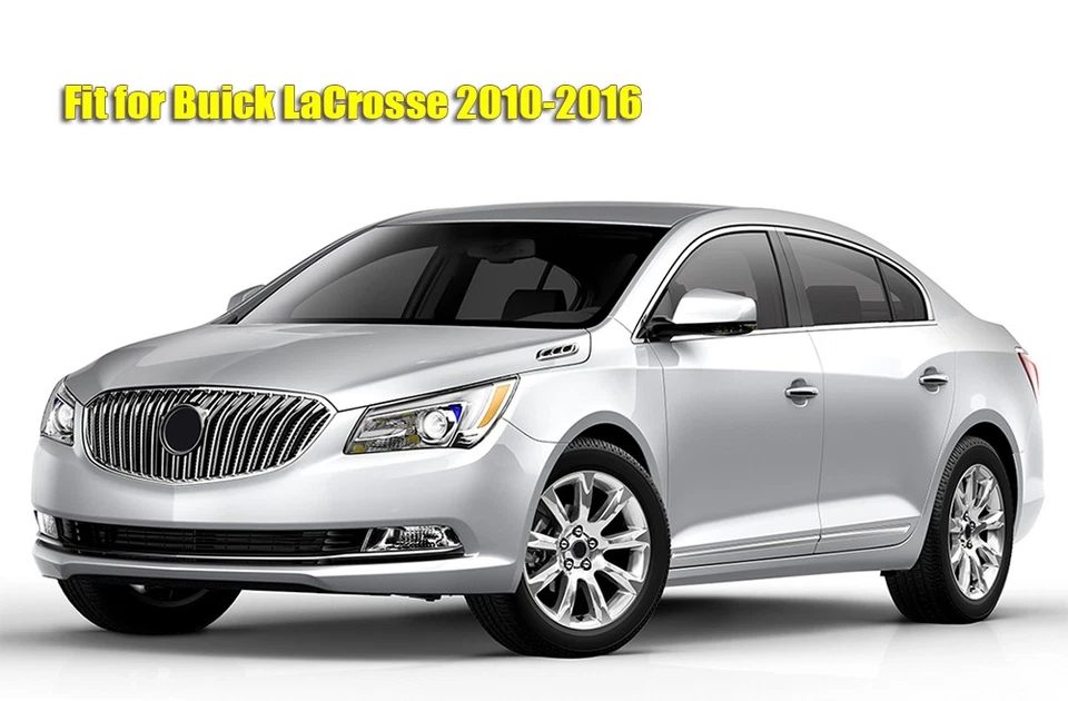 4pcs Sun Rain Guards Window Visors Wind Deflectors for 2010-2016 Buick LaCrosse Foto 2 de 4