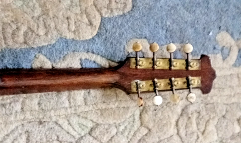 Rare Chance to own on VINTAGE Mandolin Violin AKA VIOLALINE Circa 1900 Playable - Image 4 of 4