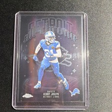Topps Chrome 2025 Kerby Joseph All-chrome Rookies Insert ACT-23 Detroit Lions