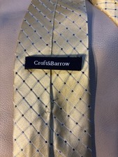 Krawat męski Croft&Barrow 100% jedwab Chiny C13