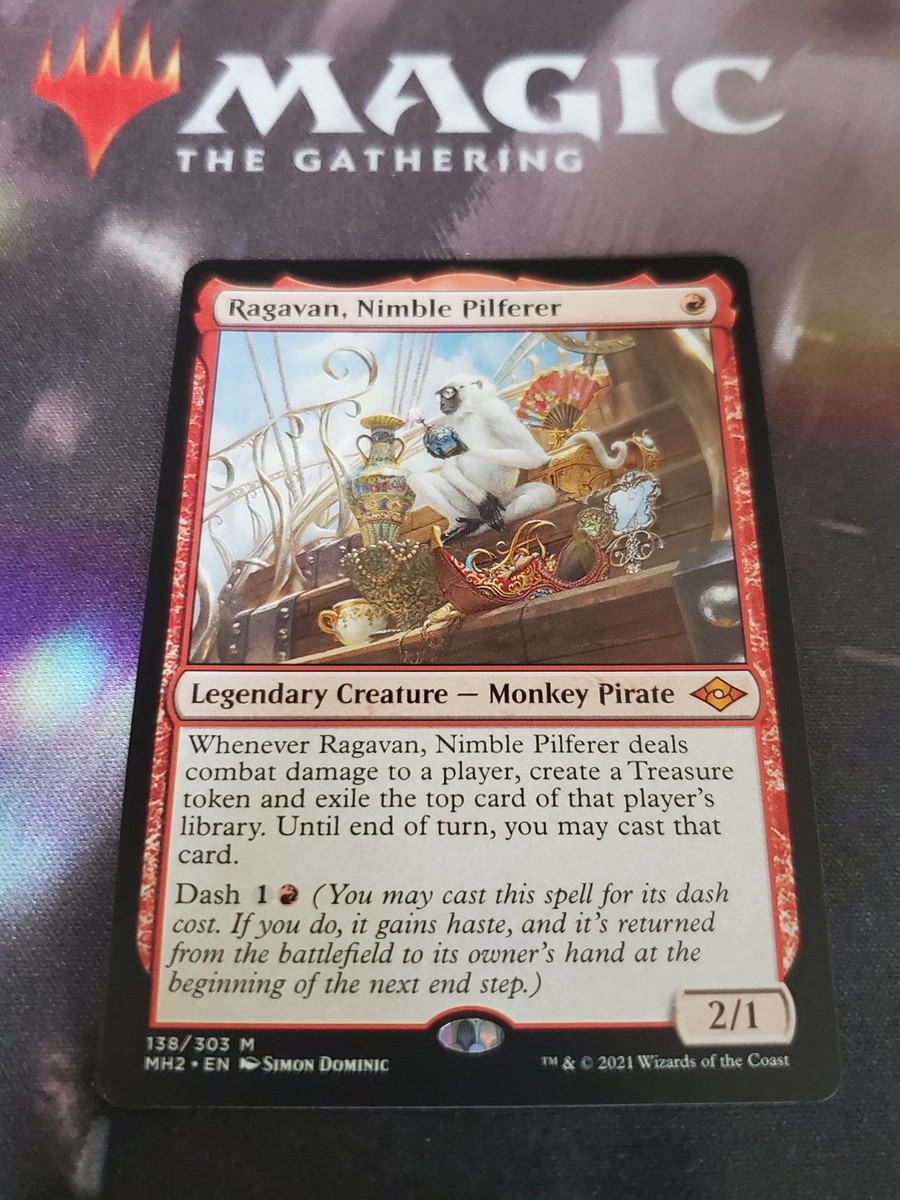 Mtg. Ragavan, Nimble Pilferer. Modern Horizons 2. Pack Fresh | eBay