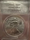 2013 AMERICAN SILVER EAGLE ANACS MS69