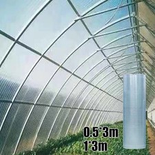 Polycarbonate Roofing Sheet High Impact Clear PVC Roofing Sheets UV Protected UK
