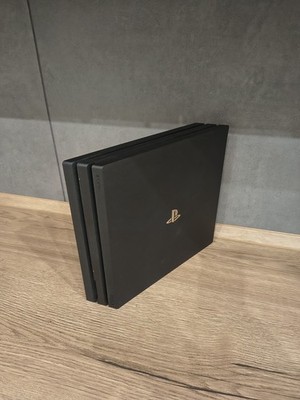 Sony PlayStation 4 Pro 1TB HDD FW 13.02 CUH-7016B Jet Black Only Console!