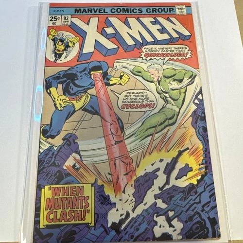 Vintage Marvel Comics Group X-Men 1975 #93 When Mutants Clash