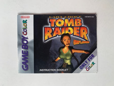 Thumbnail of ebay&reg; auction 336136421723 | Tomb Raider Curse Sword Manual Instruction Booklet GameBoy Color Nintendo GBC