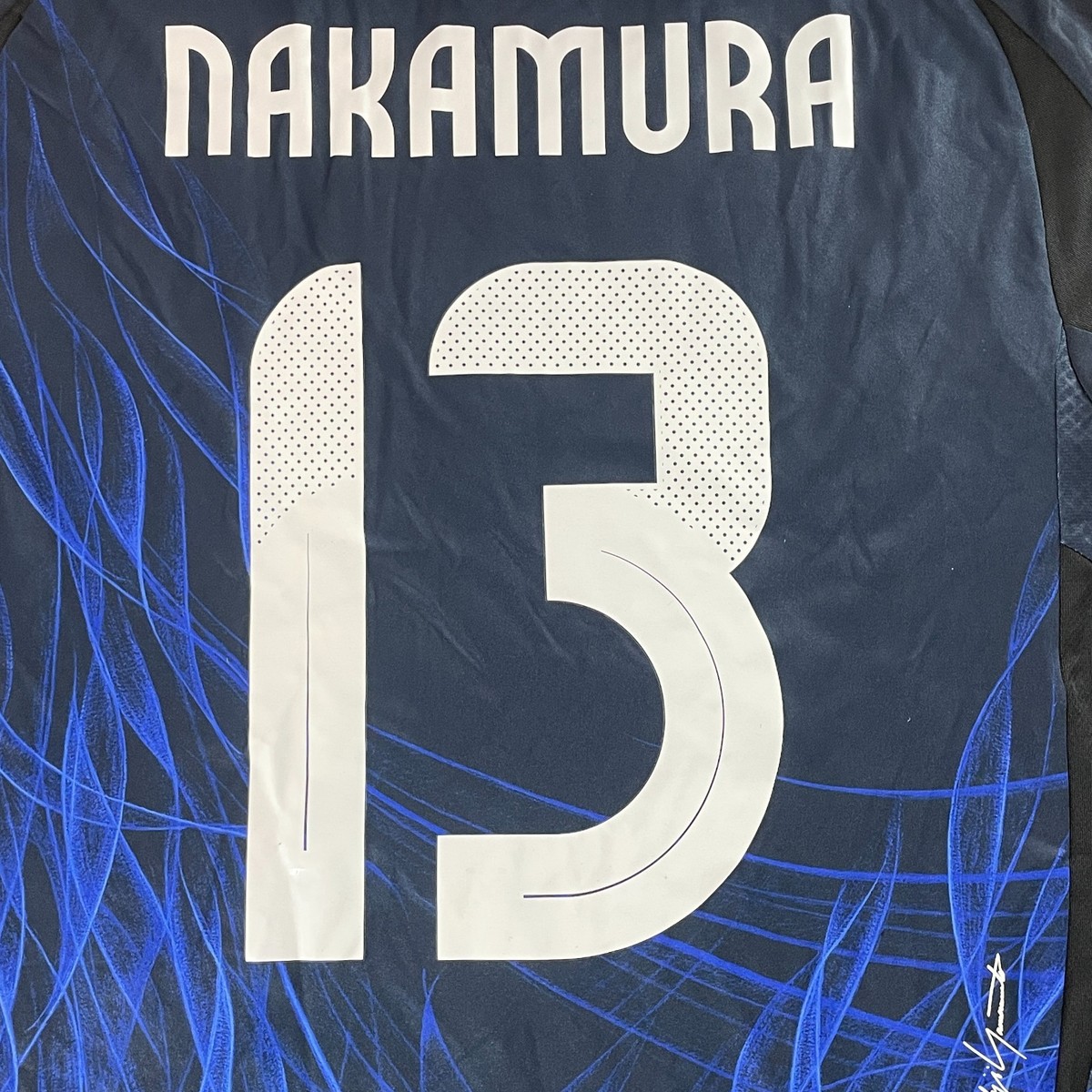 Japan 2024 Y-3 Official Jersey Shirt Kit - JPN XL - Nakamura