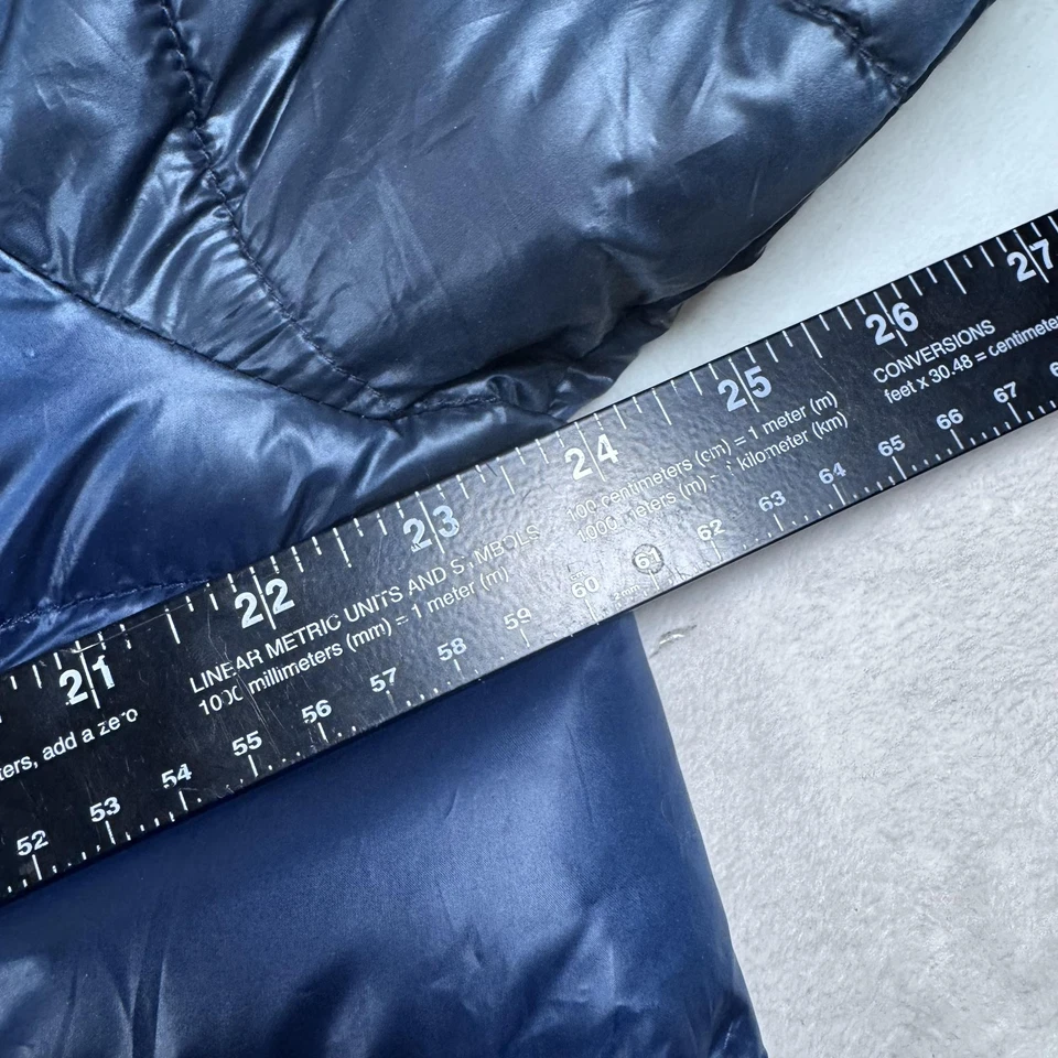 Chaqueta Villanova Wildcats Para Hombres XL Azul Marino NCAA Baloncesto Fanáticos Puffer Foto 4 de 4