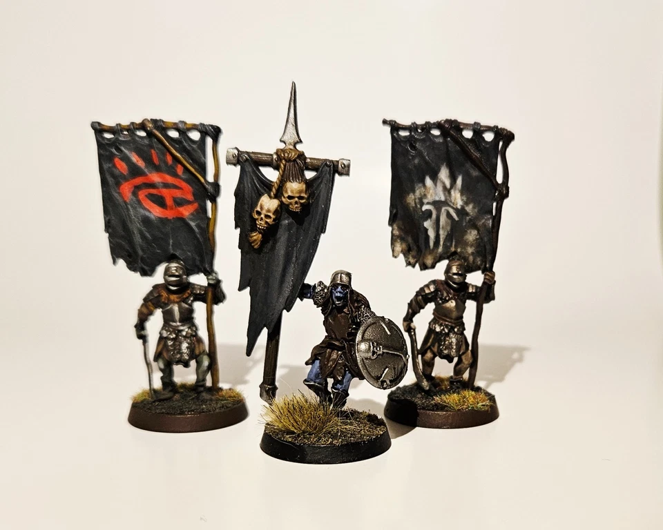 Middle Earth SBG Cirith Ungol Mordon Army BONITAMENTE PINTADO Games Workshop LOTR Foto 4 de 4