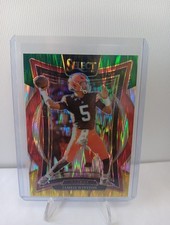 2024 Panini Select - Concourse Jameis Winston #67 Green & Yellow Shock Prizm