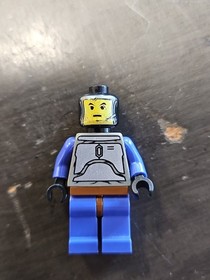 😱 LEGO Star Wars Minifigure Jango Fett w/ Balaclava Head From Set 7153 Mini Fig
