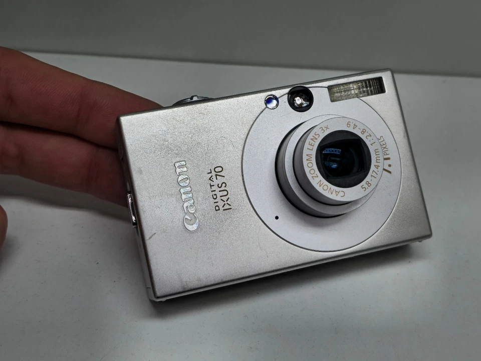 Canon IXUS 70 Digital Kamera Digitalkamera 7.1MP, Bitte LESEN! ⚡BLITZBEREIT⚡ - Bild 3 von 4