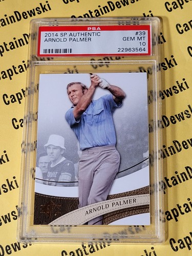 Arnold Palmer #39 2014 SP Authentic card