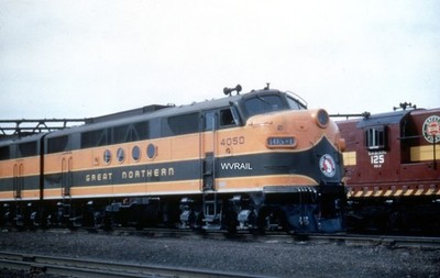 DUPLICATE GN GREAT NORTHERN FTA 405D ROSTER 170