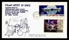 DR WHO 1975 FDC SPACE APOLLO SOYUZ BEAN CACHET MIXED FRANK RUSSIA M74462