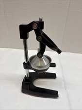 Commercial Cast Aluminum Black Lever Pull Citrus Press Juicer Missing Handle