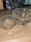 Anchor Hocking Pressed Glass Bowls