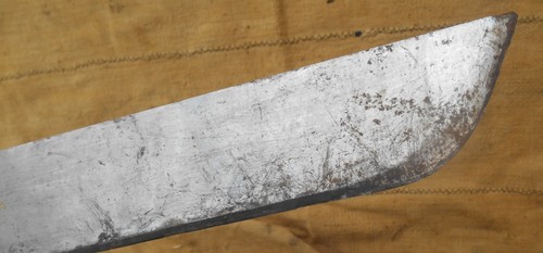 Original Vietnam War BARTEAUX Machete With Original Sheath Made In USA  26.5" - Picture 4 of 5