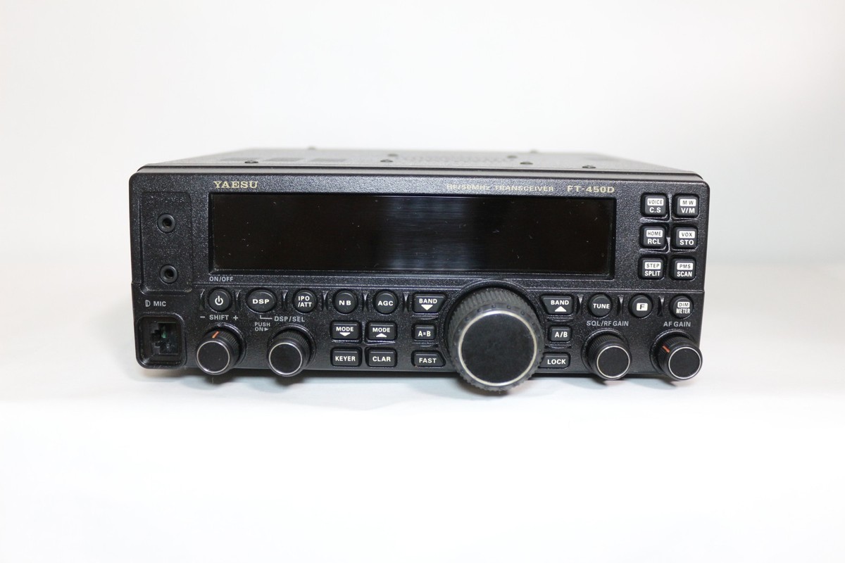 YAESU FT-450D HF ALL Mode Transceiver Tested | eBay
