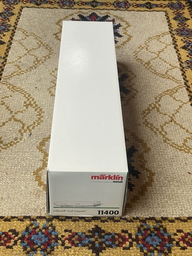 Marklin Model 11400 Silver Luftschiff Graf Zeppelin Metal Airship 23 1/2" Long - Imagen 10 de 12