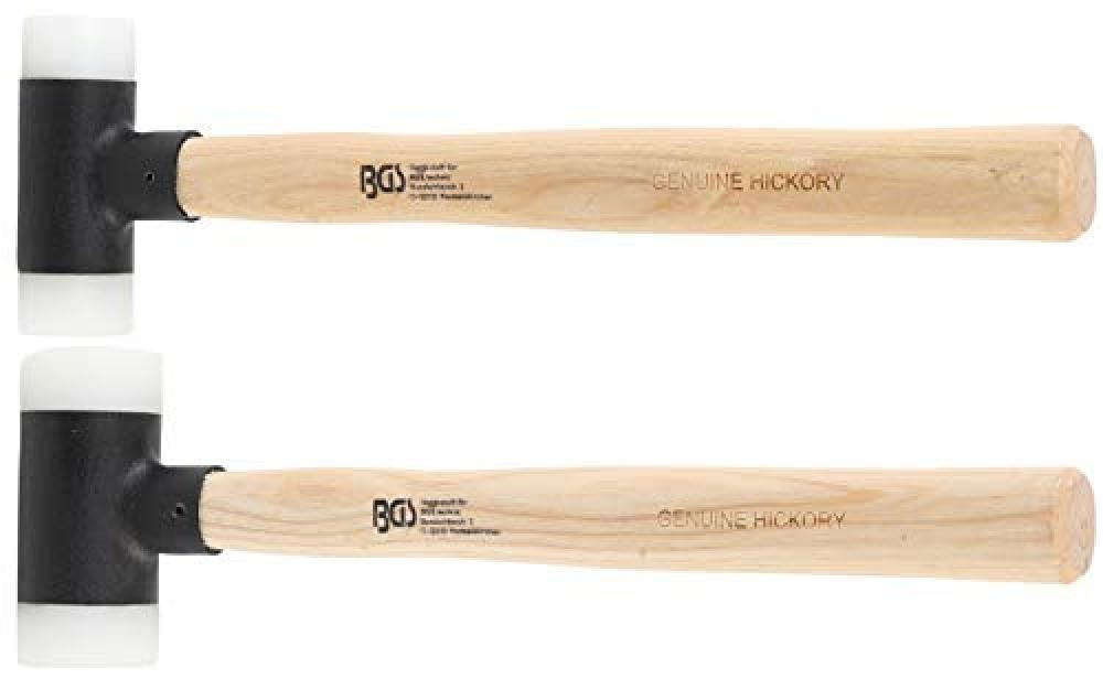 Offerta Set Martelli BGS 1859 - Legno Hickory e Nylon Anti-segno
