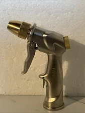 FANHAO Upgraded Garden Hose Nozzle Sprayer, 100% Heavy Duty Metal Handheld Water