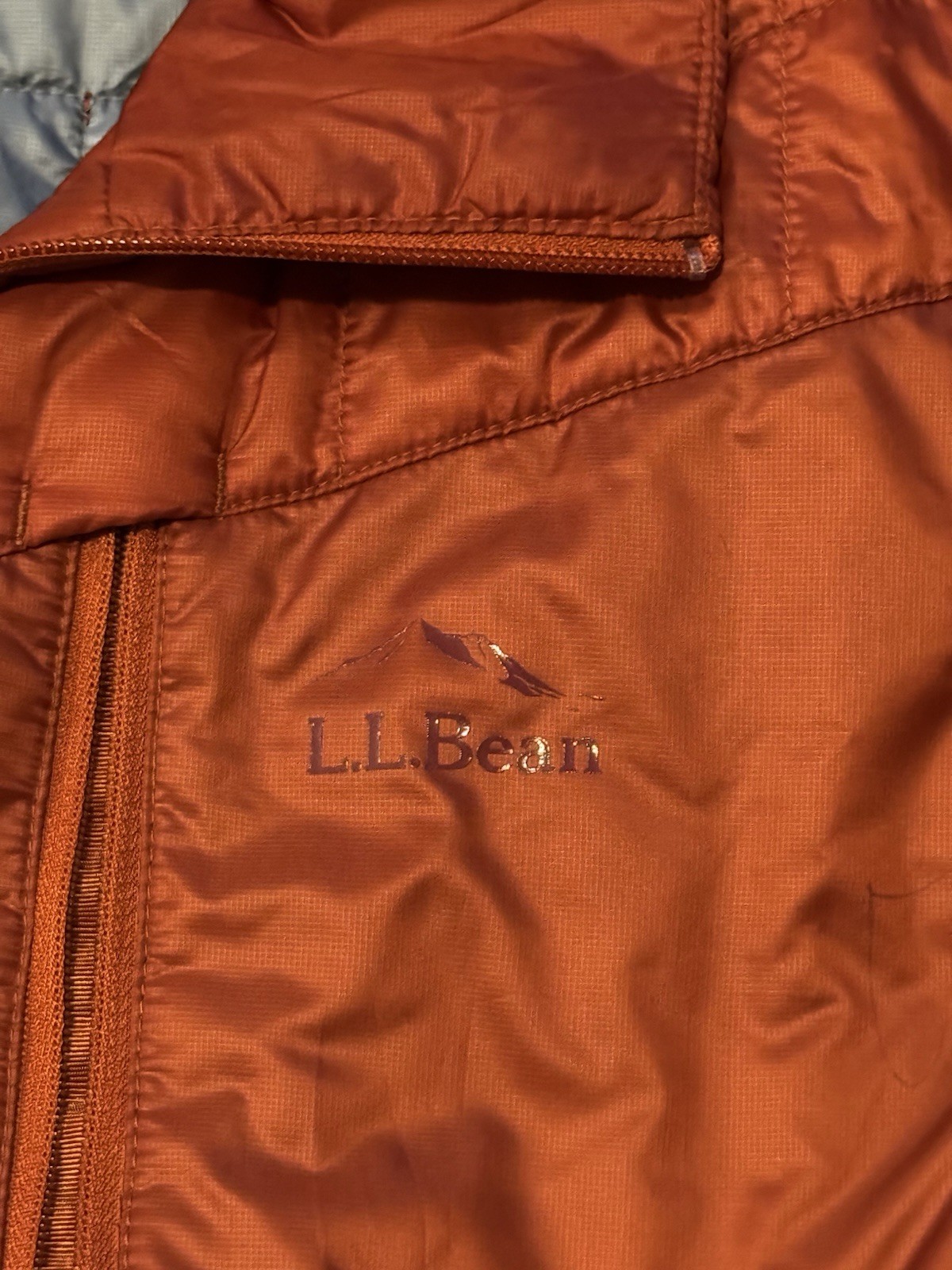 L.L.Bean Men's PrimaLoft Packaway Jacket, Size Large Tall