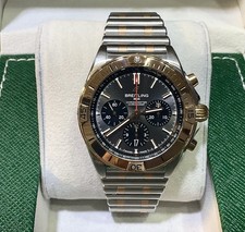 Breitling Chronomat B01 42MM SS/18K Rose Gold Chronograph Gray Men’s Watch 3