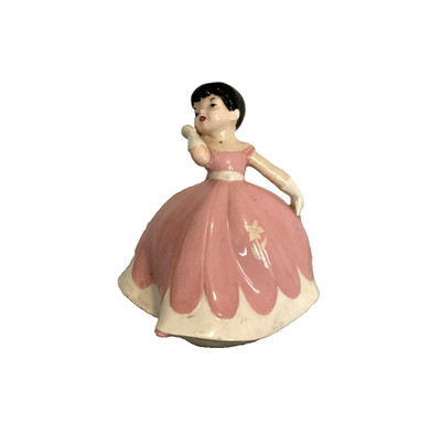 Vintage 1959 Holland Mold Ceramic Dancing Girl 6.5'' Figurine - Rare!!