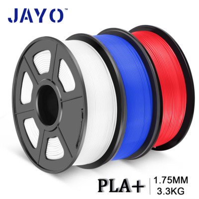 JAYO 3,3KG PLA PLUS 3D Drucker Filament PLA+ 1.75mm 1,1KG/Set Mit Spule