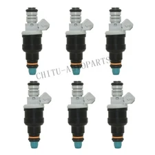 0280150934 Fuel Injectors (6) set for 91-95 Buick Pontiac 3.8 Super