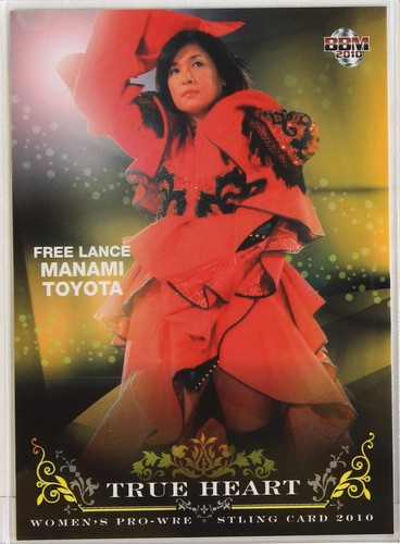 Manami Toyota (Freelance) - 2010 BBM Women's Pro-Wrestling Trading Card - Foto 1 di 3