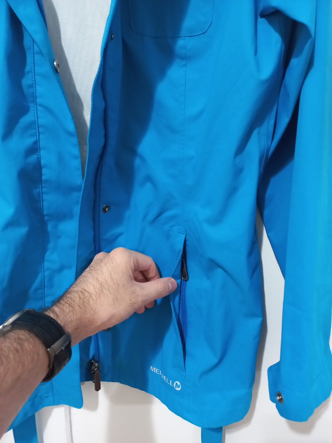 Merrell Windbreaker Jacket-BlueJacket Womens Nylo… - image 14