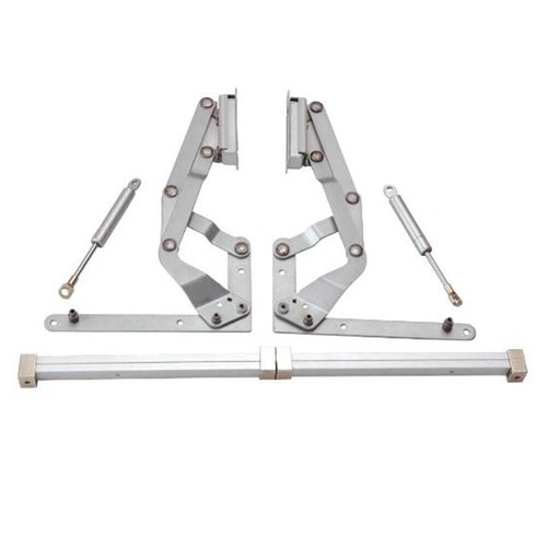 Cabinet Door Vertical Swing Lift Up Stay Pneumatic Arm Kitchen Mechanism Hinges - Picture 6 of 8