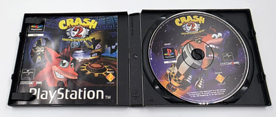 Ps1 Crash Bandicoot 2 - Cortex Strikes Back Spiel mit Anleitung PlayStation 1  